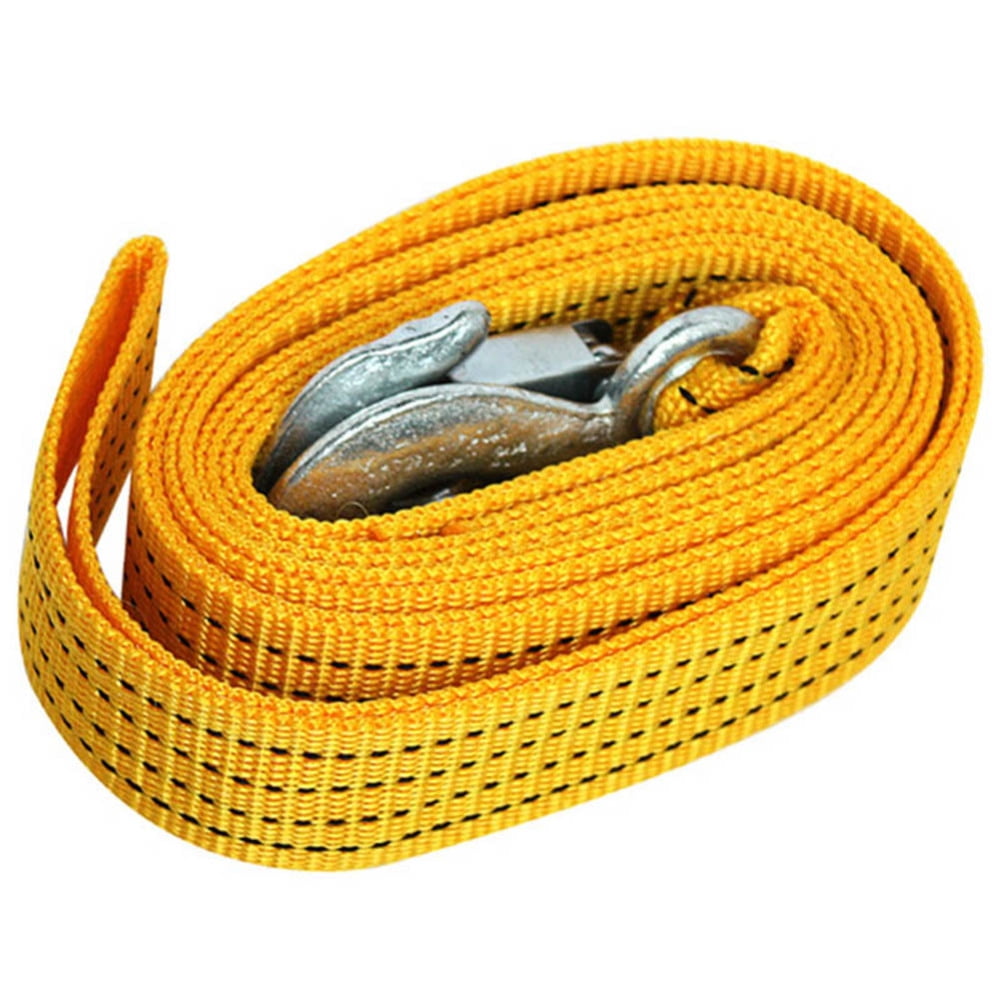  JCHL Nylon Tow Strap with Hooks 2”x20' Car Vehicle Heavy Duty Recovery  Rope 20,000 lbs Capacity Tow Rope for Car Truck Jeep ATV SUV : Automotive