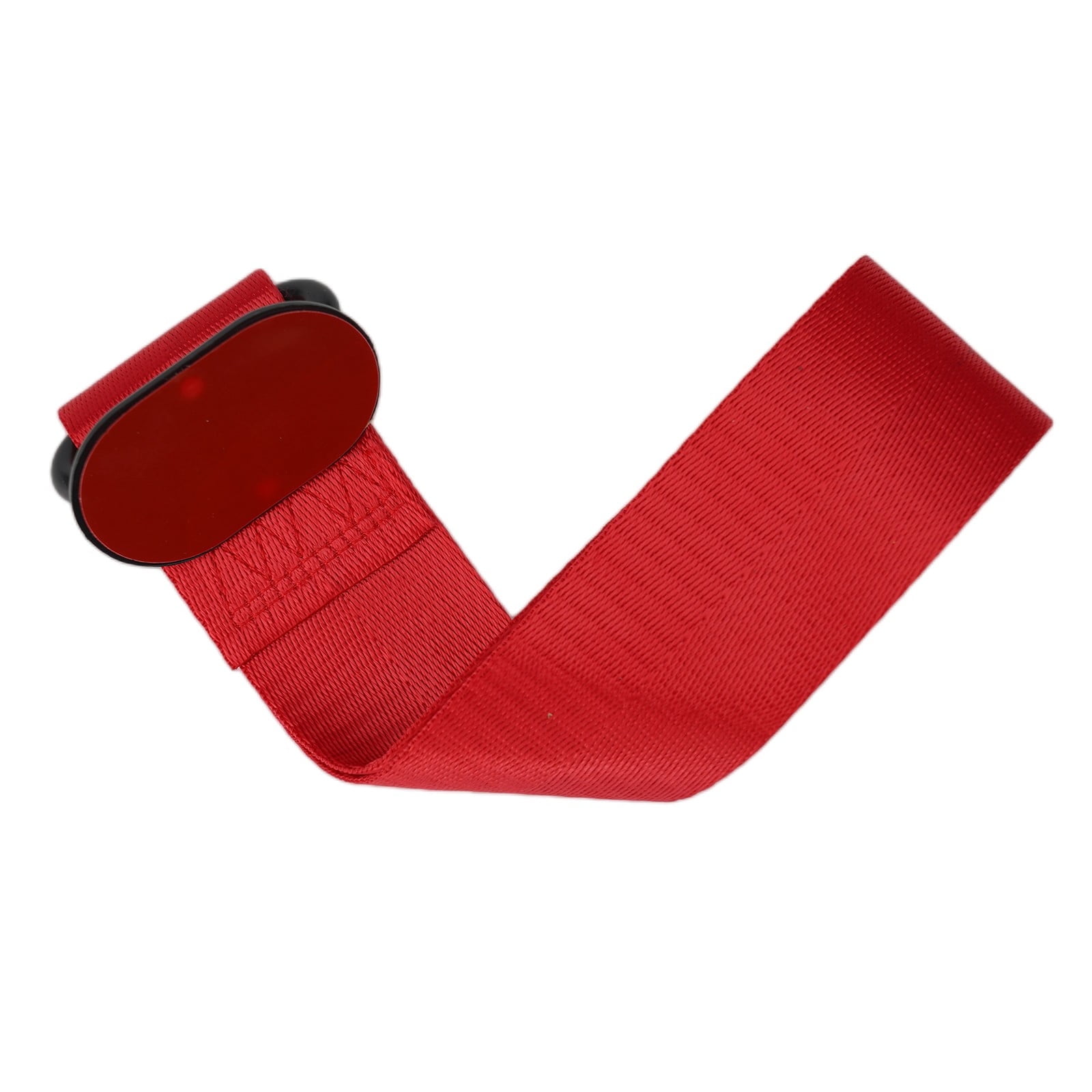 Car Tow Towing Strap Belt Rope Rally Hook Rear/Front Bumper Red