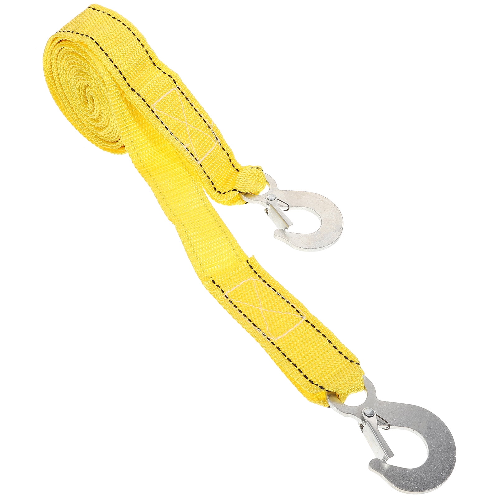 Car Towing Rope Thicken Towing Strap Truck Pulling Rope Recovery Rope Truck Tow Strap with Hook