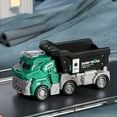 thumbnail image 1 of Mini Inertial Construction Vehicle Toy Push Dozer Engineering Car Beach Sand Play Tractor Dumper Truck Friction Powered Push Go Mini Construction Vehicle Toy, 1 of 3
