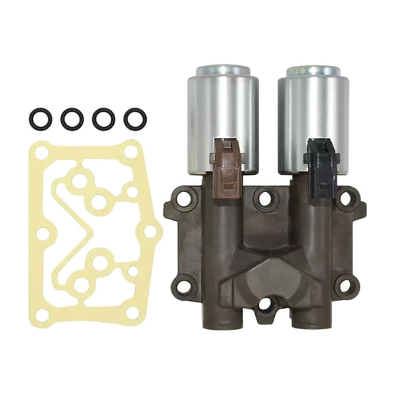 Car Transmission Double Linear Shifts Solenoid Valves 28260RG5004 Compatible for 1.5L 1.8L 2012-2013 28260-RG5-004