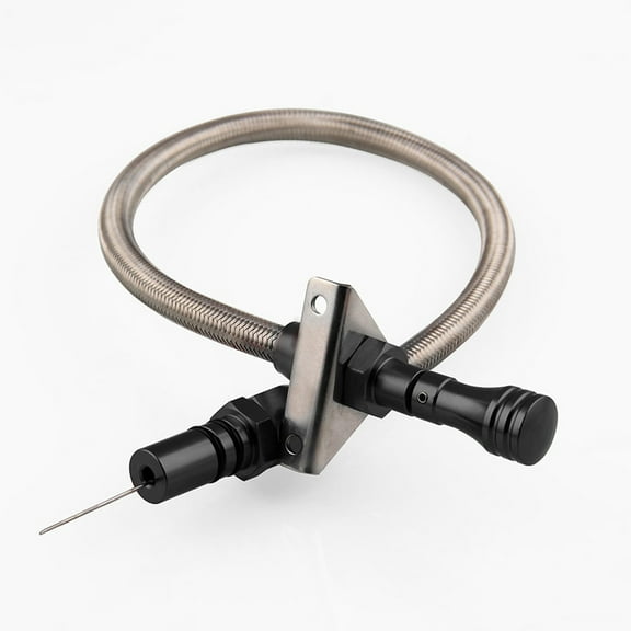 Compatible For TH-400 TH-350 Tranny SBC BBC 350 400 TH350 TH400 Flexible Stainless Transmission Dipstick