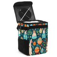 Car Trash Bin Foldable with Lid, LeakProof, Hanging Storage Bag