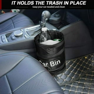 Car Waste Bin Collapsible Travel Mini Rubbish Basket Collapsible Car  Dustbin Pop Up Car Bin