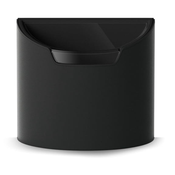 Car Trash Can, Leakproof Car Trash Bin, Artificial Leather Garbage Organizer for Any Cars,Sedans,SUVs & Trucks,Easy-to-Install Automotive Garbage Bin for Home,Office Black