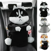 Car Trash Can, Leakproof Car Trash Bin with Lid, Small Trash Can for Car, Vehicle Car Garbage Can for Cup Holder & Vehicle Trash Bag for Truck SUV Auto Interior Accessories Organizer - Xuniizn