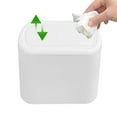 thumbnail image 1 of Car Can with Lid, Mini Auto Dustbin Garbage Organizer for Car,Home, Office - Compact Waste Bin for Front & Back Seat,Portable Storage Solution for Auto,Bedroom, Office, and Travel Accessories, 1 of 3
