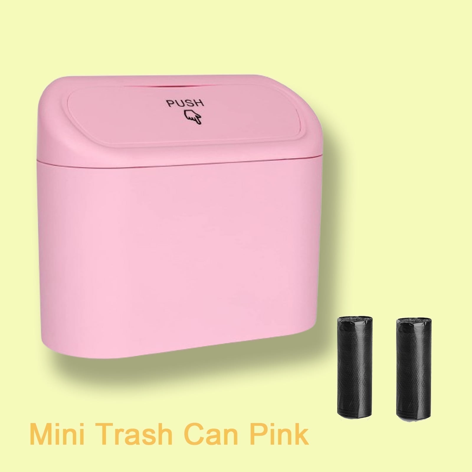 Van Rubbish Pop-Up Car Trash Can With Lid - Hanging Collapsible Bin For SUV/Truck Garbage Can For Car