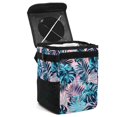 Car Trash Can with Lid,Bag Hanging Storage Pockets LeakProof,Portable