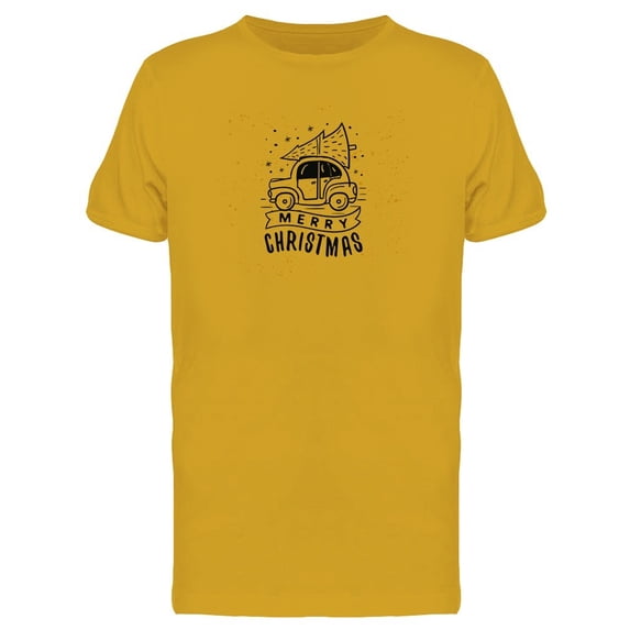 Car Tree For Merry Christmas Tee Men's -Image by Shutterstock