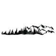thumbnail image 1 of Car Tree Mountain for Forest Decal Vinyl Sticker For Truck SUV RV Trailer Side LH, 1 of 9
