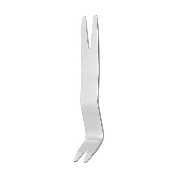 Car Trim Removal Tool 5" Auto Clip Lifter Car Removal Pry Bar Tools Silver