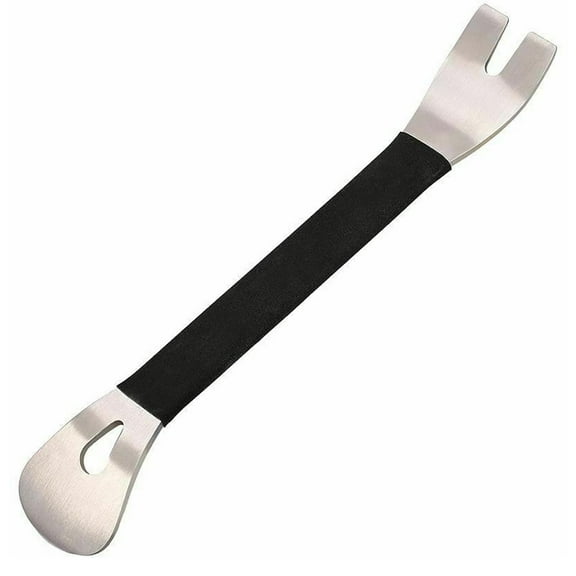 Car Trim Removal Tool Steel Two-end Trim Removal Level Pry Tools Terminal Audio Panel Driver Fastener