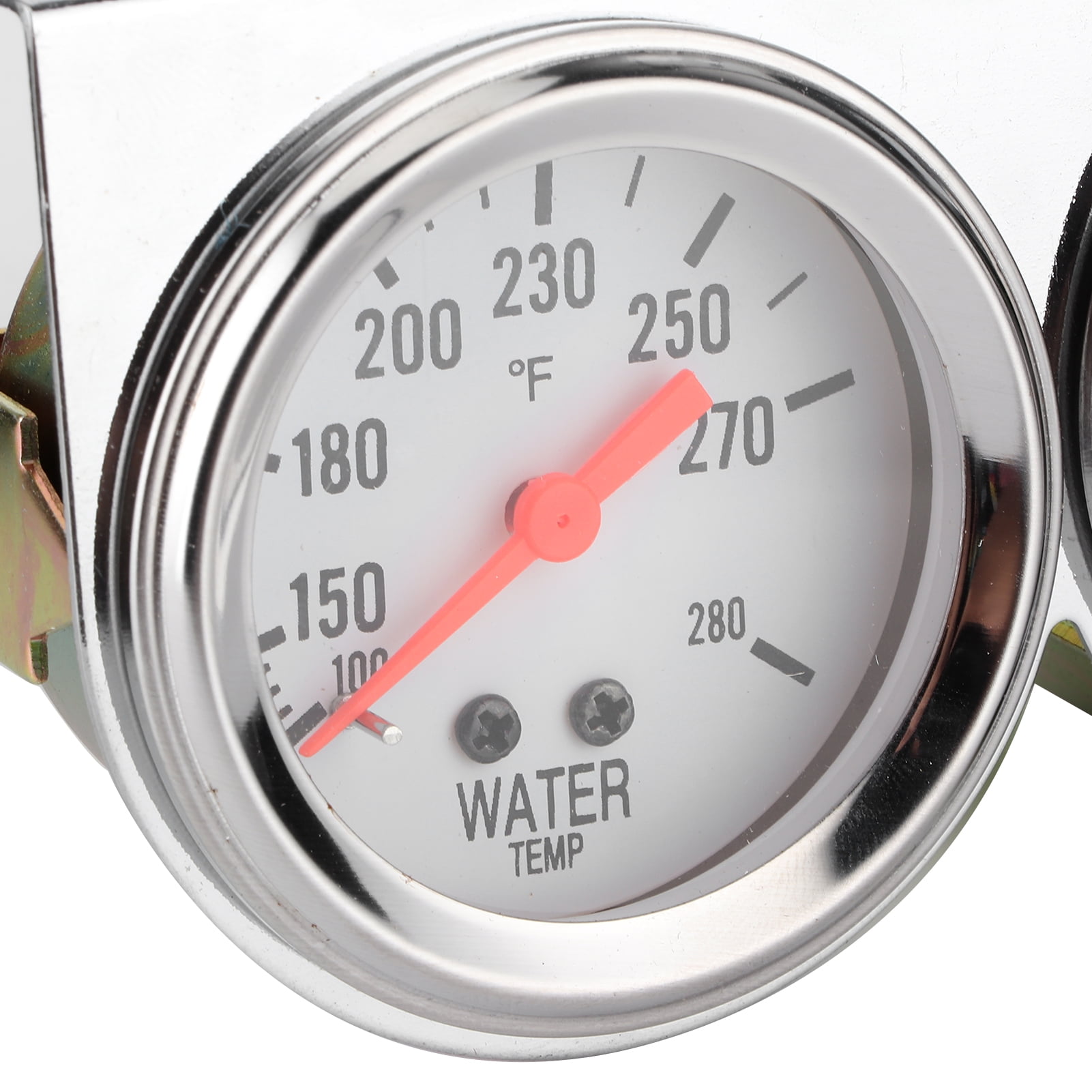 Car Triple Gauge Set, Universal 3 In 1 52mm 12V Mechanical Instrument