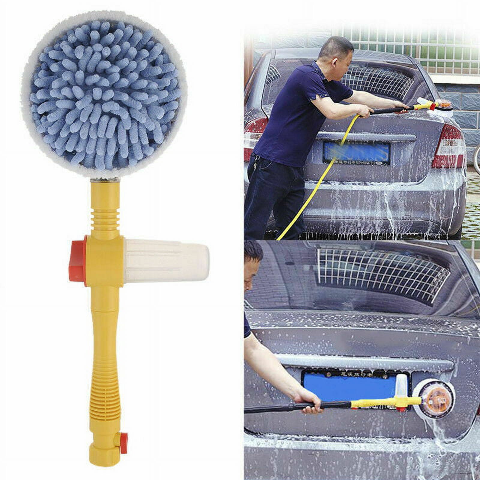 YILAIRIOU Car Wash Kit with Foam Gun - Car Wash Cleaning Kit with Wash  Microfiber Sponge and Towels Tire Brush Collapsible Bucket Wash, Sprayers  for
