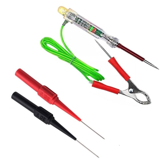 Car Truck Circuit Tester Light Bulb Repair Tool Long Cable Auto Repair set Gift
