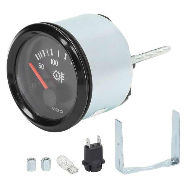 Car Truck Oil Temperature Gauge Electric Generator 52mm Oil Fuel