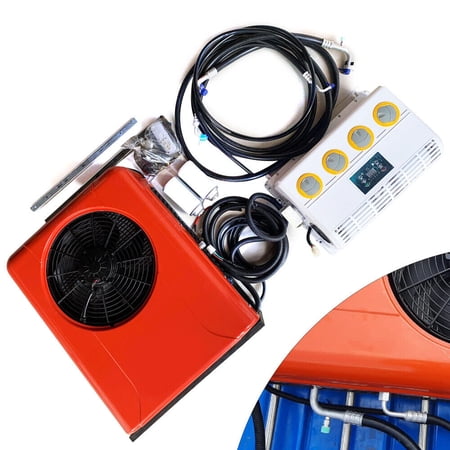 Car Truck RV Air Conditioner Split AC 12000BTU fits Semi truck bus Excavator 12V