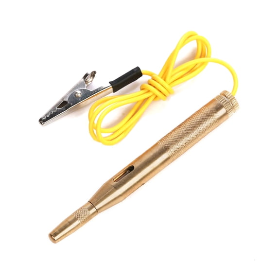 Car Truck Voltage Circuit Tester DC6V 12V 24V Long Probe Pen Light Bulb Automobile Diagnostic Tool