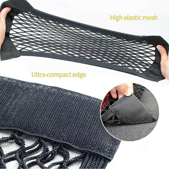 Car-Trunk Boot Luggage Storage Organiser Cargo Net Tidy Elastic Caravan Mesh Bag