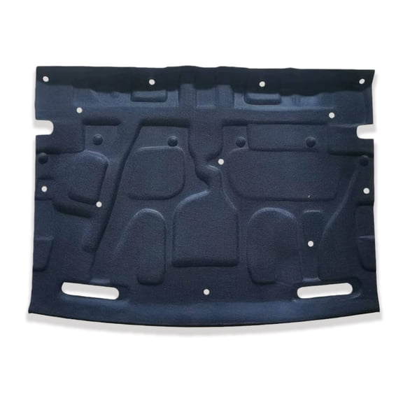 Car Trunk Insulation Pad, Fits For Audi A6L 2012-2018, Sound Insulation Cotton Trunk- Black-12-18