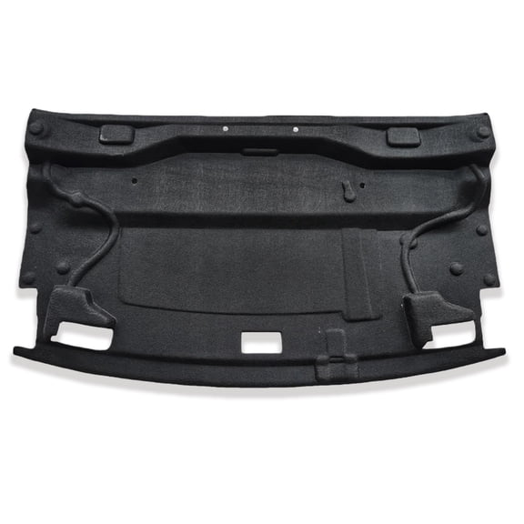 Car Trunk Insulation Pad, Fits For BMW 3 Series 2013-2019, Sound Proof Padding- Black-13-19