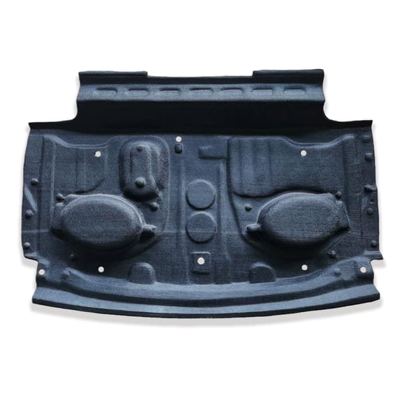 Car Trunk Insulation Pad, Fits For Cadillac CT5 2020-2024, Sound Insulation Cotton Trunk- Black-11-18