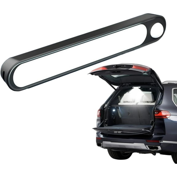 Car Trunk Light with Motion Sensor & USB Charging - Auto LED Dome Light, Magnetic Mount, Waterproof Interior Light for SUV, Truck, Van(XX)