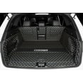 thumbnail image 1 of Car Trunk Mat Compatible with Honda HRV 2016-2021-Newest All Weather 3D Laser Full Coverage Cargo Mat (Black), 1 of 9