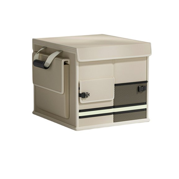 Car Trunk Organizer Bag Expandable Vehicle Storage Compartment For Efficient Cargo Management