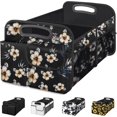 thumbnail image 1 of Car Trunk Organizer, Car Storage Organizer with Large Capacity Waterproof Collapsible Trunk Organizer for Car Suv/Jeep/Sedan (Hibiscus flowers, Standard), 1 of 7