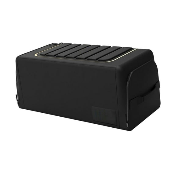 Car Trunk Organizer,Multipurpose Collapsible Car Trunk Organizer,Foldable Car Trunk Storage Organizer with Lid,Portable Car Storage Box Bin Waterproof Dustproof,Car Storage Bins Carrier 60L