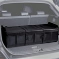 thumbnail image 1 of Car Trunk Organizer with Lid - Heavy-Duty Extra Large Premium Black Oxford Cargo Storage, Adjustable & Collapsible for SUV, Van, Truck, Sedan, Jeep, 1 of 5