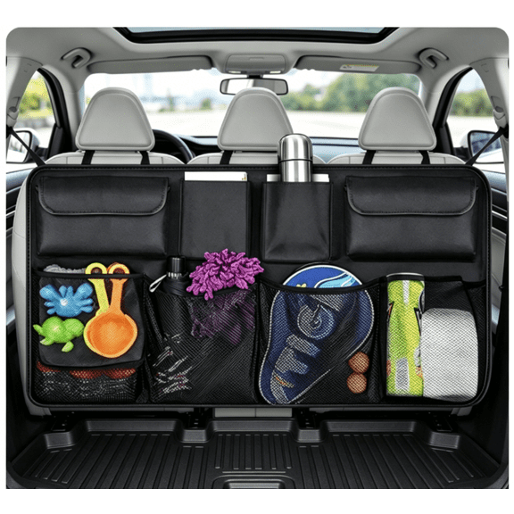 Car Trunk Organizers,Backseat Hanging Organizer with 8 Large Storage Bag,Trunk Organizer For Suv,Truck