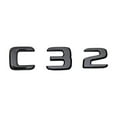 thumbnail image 1 of Car Trunk Rear Lid Emblem Badge Alphabet Letter Decal Styling For C-Class C32 C36 C43 AMG 190E W201 W202 W203 W204, 1 of 2