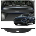thumbnail image 1 of Car Trunk Retractable Cargo Cover For 2022 2023 2024 Hyundai Tucson Rear Trunk Parcel Shelf Luggage Shield Shade Carbon Fiber Black, 1 of 7