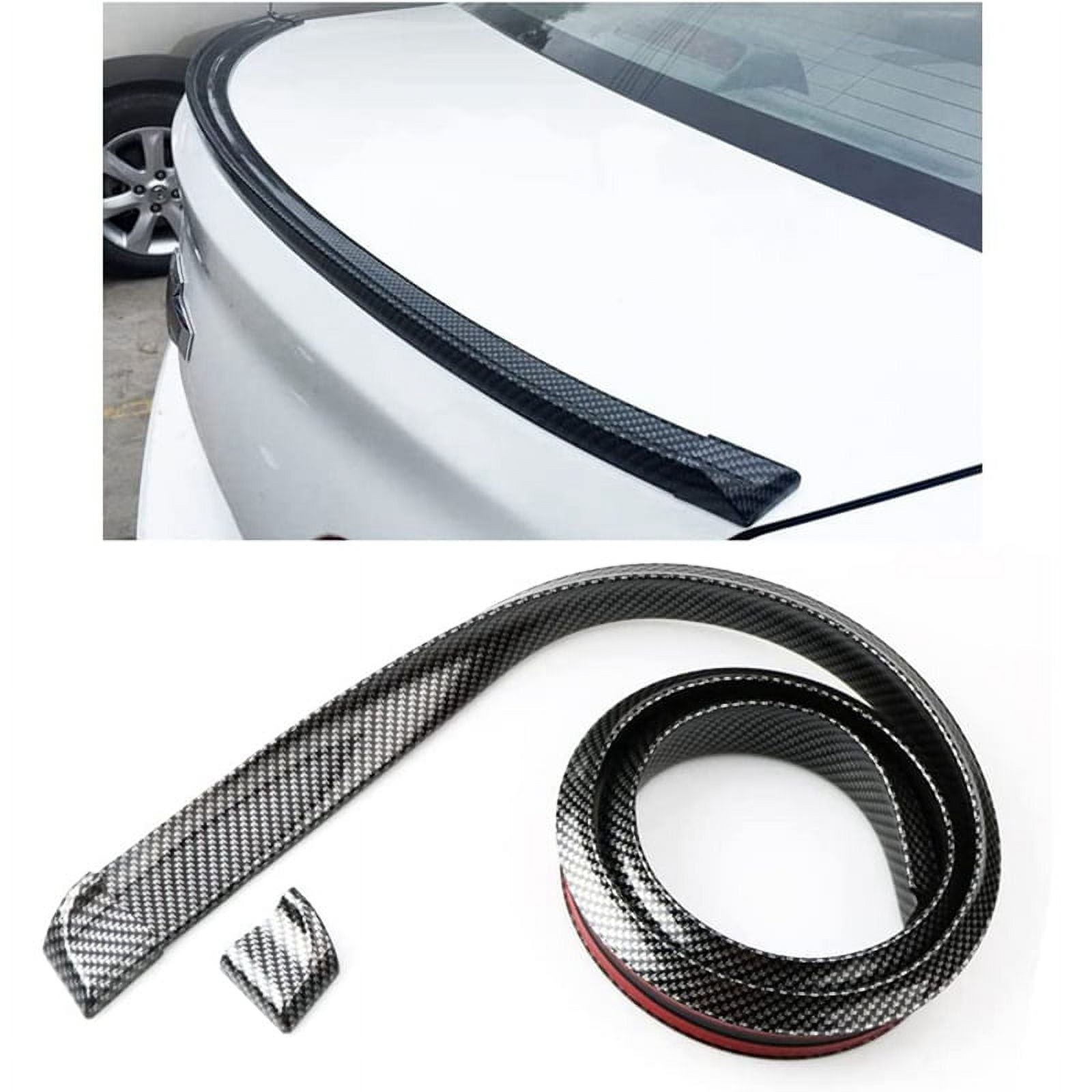 Car Trunk Spoiler Roof Lip Kit, Rear Trunk Lip or Roof Spoiler Sticker
