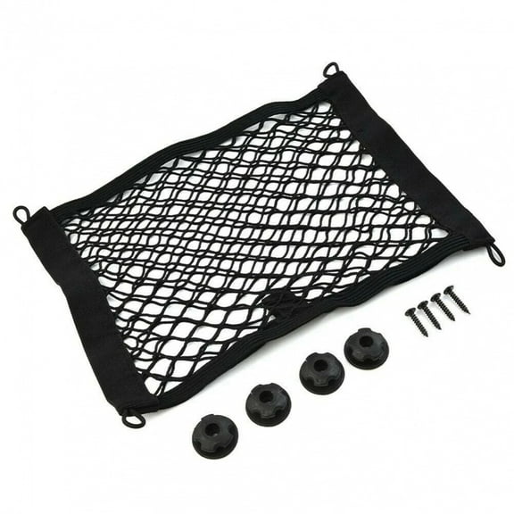 Car Trunk Storage Bag Nylon Mesh Nets Extra Large Elastic String Luggage Net For Cargo Van Motorhome Mobile Home Caravan Boat