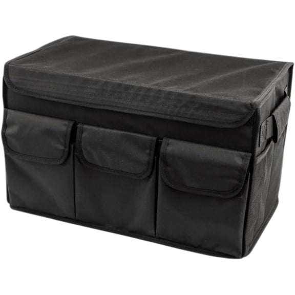 Car Trunk Storage Case Waterproof Folding Organizer for Car Multi-Compartment Auto Trunk Box Lid Suitable for Vehicles
