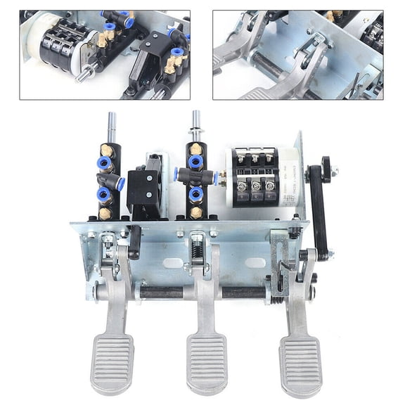 Car Tyre Changer Part Frame 3 Pedal Valve Grilled Pneumatic Switch Control Part Tire Changer Part Alloy Frame 3 Pedal Air Pneumatic Valve&Switch Control Hub Alloy Frame Pedal Control Valve Tire