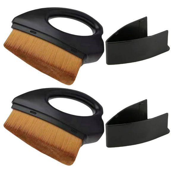 Car Tyre Wheel Dressing Applicator With Ergonomic Handle 2 Pack Precisions Cleans Brushes For Auto Detail Easy to Use