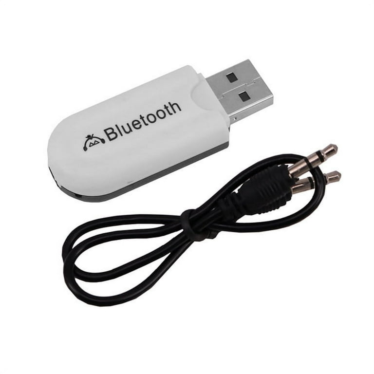Car Bluetooth-compatible AUX USB Receiver Cable Adapter for