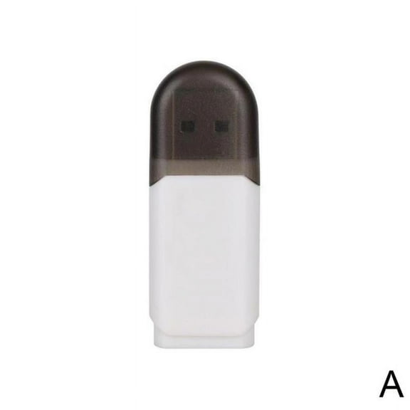 Car USB Bluetooth Wireless Audio Adapter with Built-in Microphone for Handsfree Use and 10m Receiver Distance