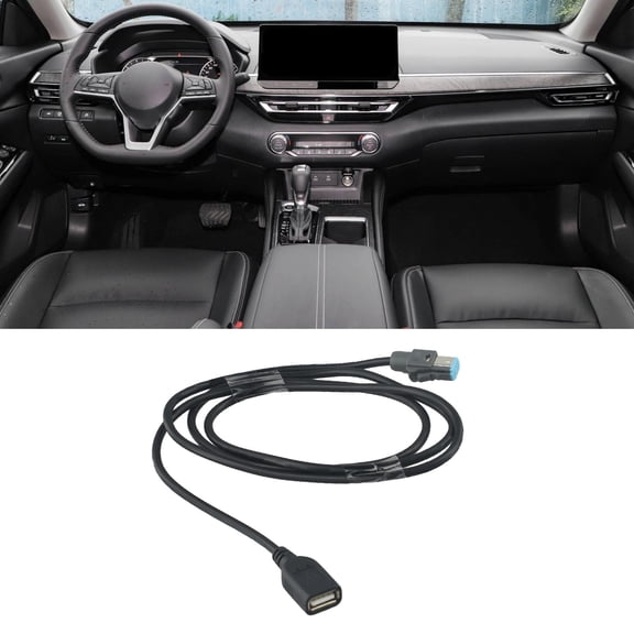 Car USB Cable Adapter 4Pin USB Cable For Nissan Teana CD Audio Radio Player Direct Replacement Car Accessories