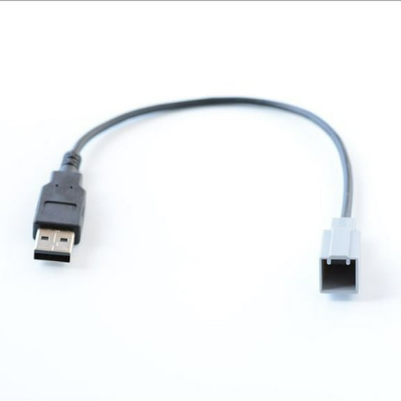 Car USB Input Cable Adapter For Toyota And For LEXUS, Retain Factory USB Port, 38Cm Black Audio Interface