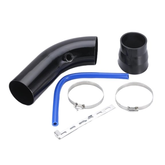 Car Universal Aluminum Intake Pipe 3inch/76mm Racing Cold Air Intake System Turbo Induction Tube Kit Washable