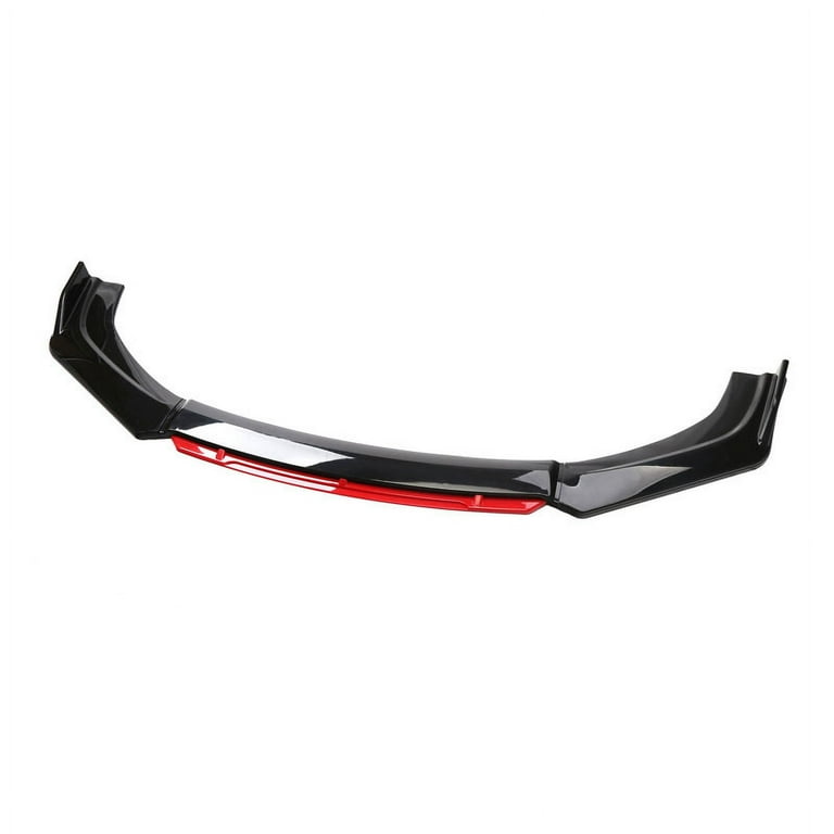 Car Universal Front Shovel Gloss Car Front Bumper Lip Body Kit Front Under Lips Diffuser Spoiler Car Accessories Auto Parts