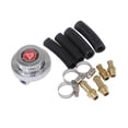 thumbnail image 2 of Universal Black Adjustable Fuel Pressure Regulator Kit -6AN, 0-100psi W/ Gauge 2 of 4