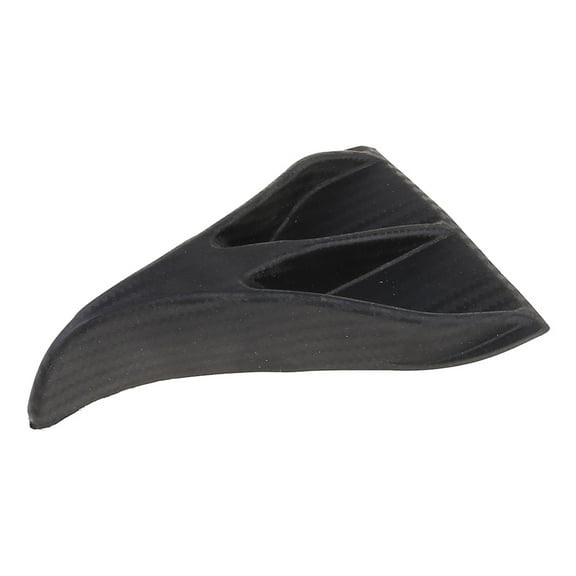 Car Universal PU Rear Roof Shark Fins Spoiler Shark Fin Diffuser Vortex Generator Car Roof Spoiler Bumper Wing Trunk Kit