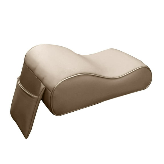 Car Upholstery Handrail Box Increase Memory Cotton Central Cushion Car Armrest Cushion Beige One Size
